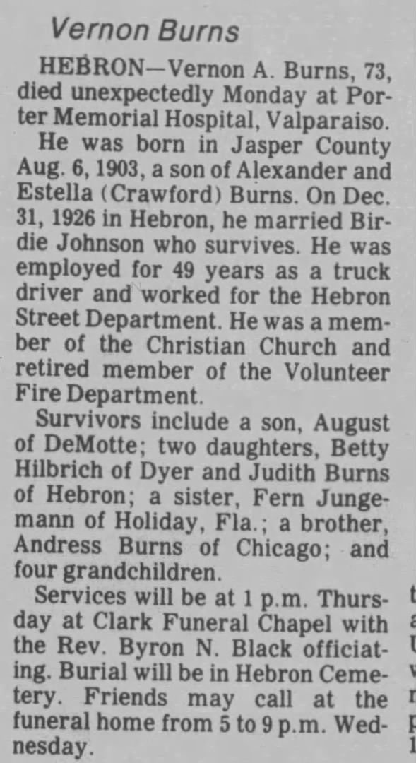 VernonArchiebald Burns